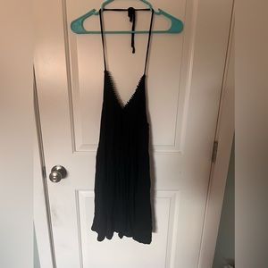 Black Mid/Mini length Summer Dress